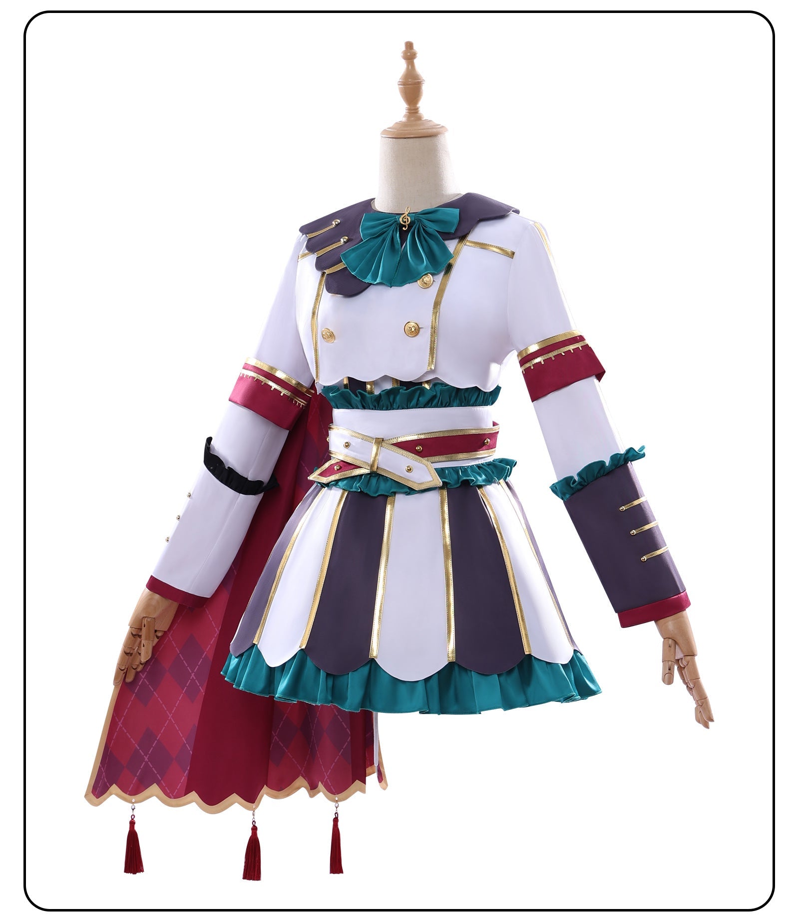 Uma Musume Pretty Derby Marche Lorraine Forever Young Rose Kingdom Cosplay Costume - Coscosmos