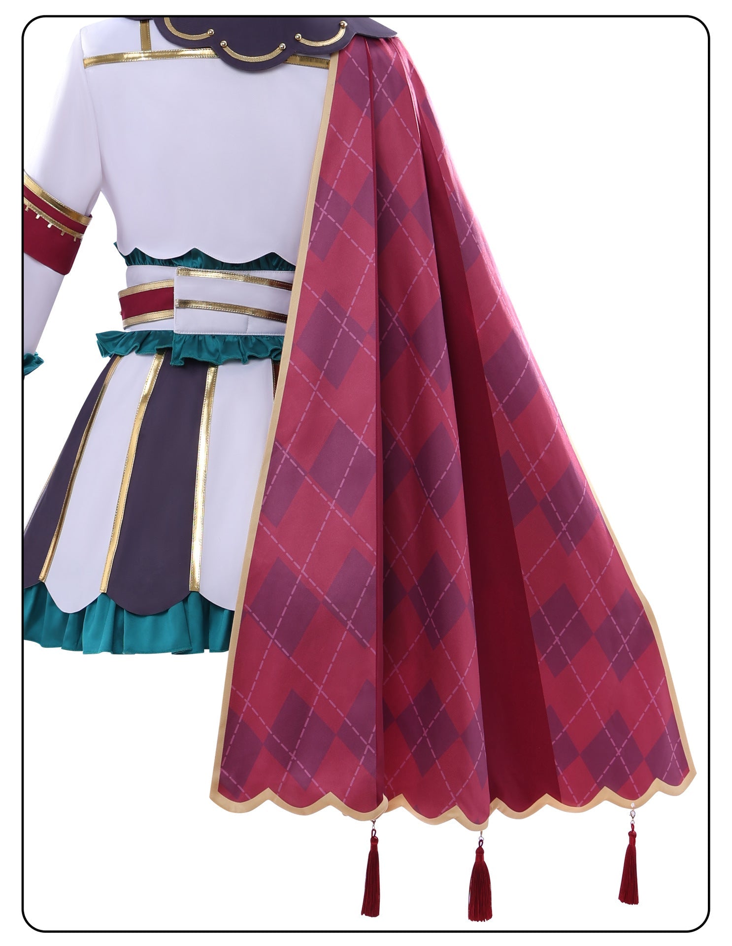 Uma Musume Pretty Derby Marche Lorraine Forever Young Rose Kingdom Cosplay Costume - Coscosmos