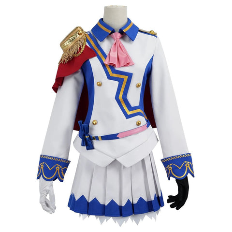 Uma musume: Pretty Derby Tokai Teio Full Competition Cosplay Costume Outfit Set - Coscosmos