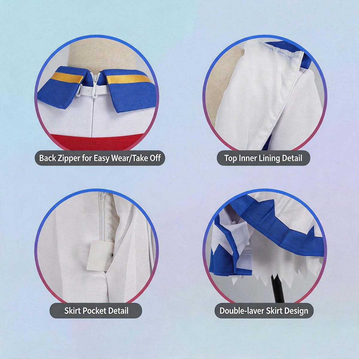 Uma musume: Pretty Derby Tokai Teio Full Competition Cosplay Costume Outfit Set - Coscosmos