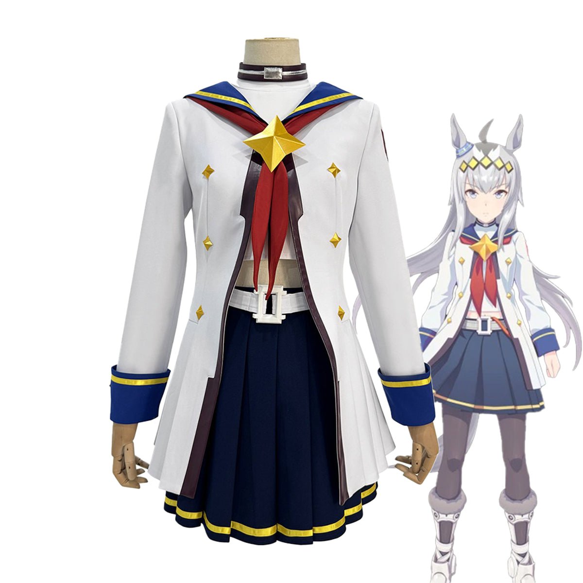 Umamusume: Pretty Derby Oguri Cap Race Outfit Cosplay Costume Full Set for Fans - Coscosmos