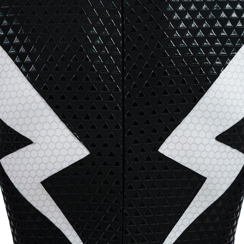Upgraded Gwen Stacy Spider - Verse Cosplay Outfit, Color Block Embossed Full Set, Customizable Shoes - Coscosmos