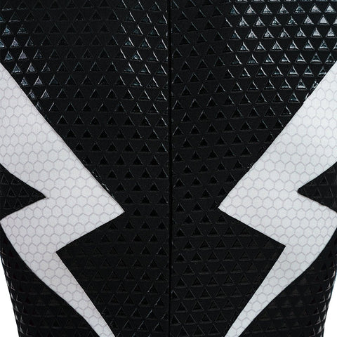 Upgraded Gwen Stacy Spider - Verse Cosplay Outfit, Color Block Embossed Full Set, Customizable Shoes - Coscosmos