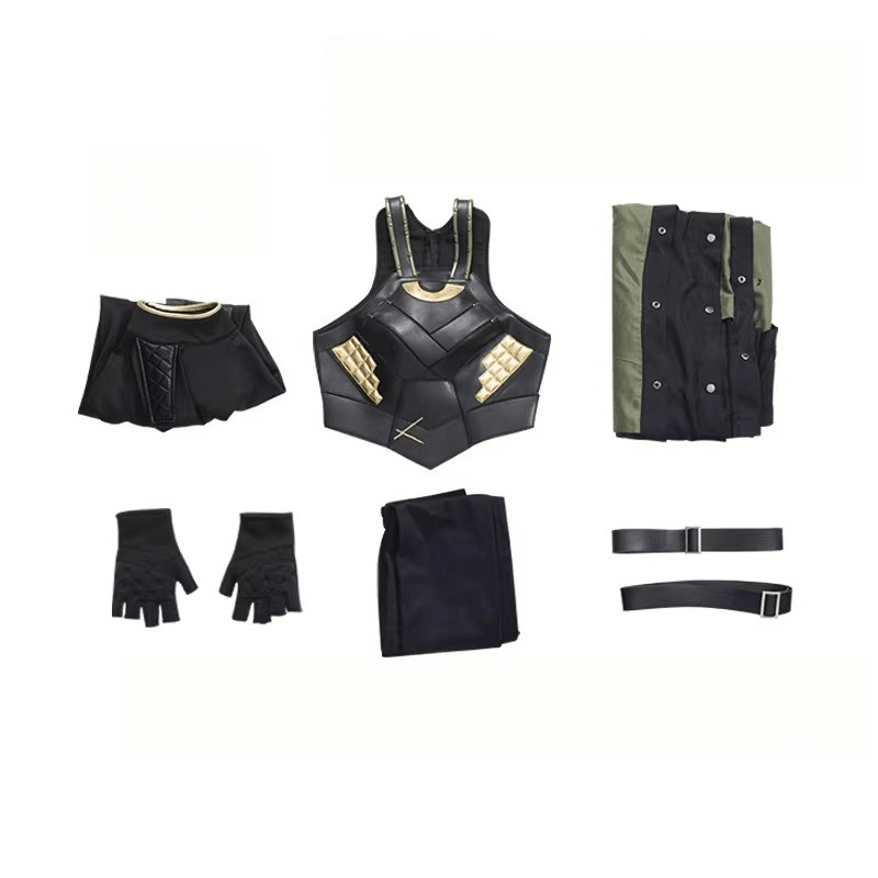 Upgraded Loki Sylvie Cosplay Costume Full Set – Custom - Made Lady Loki Outfit for Women - Coscosmos