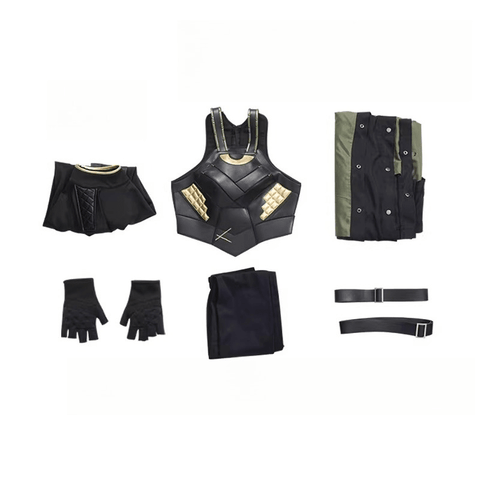 Upgraded Loki Sylvie Cosplay Costume Full Set – Custom - Made Lady Loki Outfit for Women - Coscosmos