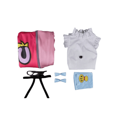 UTA Cosplay Costume from One Piece Film: Red - Premium Quality Anime Outfit - Coscosmos