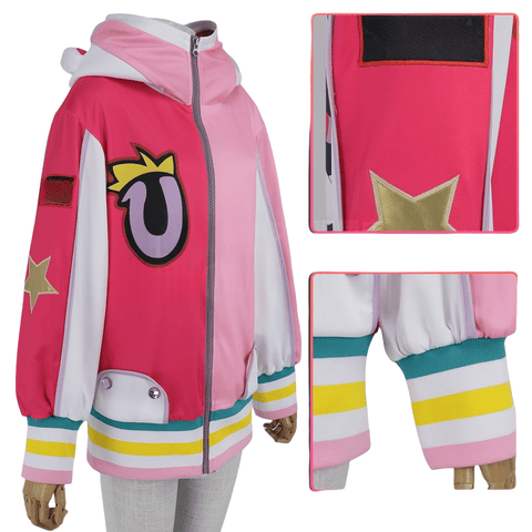 UTA Cosplay Costume from One Piece Film: Red - Premium Quality Anime Outfit - Coscosmos