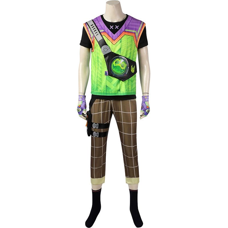 Valorant Agent Gekko Cosplay Costume Full Set Outfit - Coscosmos