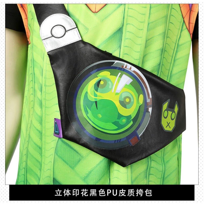 Valorant Agent Gekko Cosplay Costume Full Set Outfit - Coscosmos