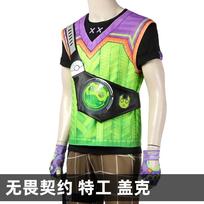 Valorant Agent Gekko Cosplay Costume Full Set Outfit - Coscosmos