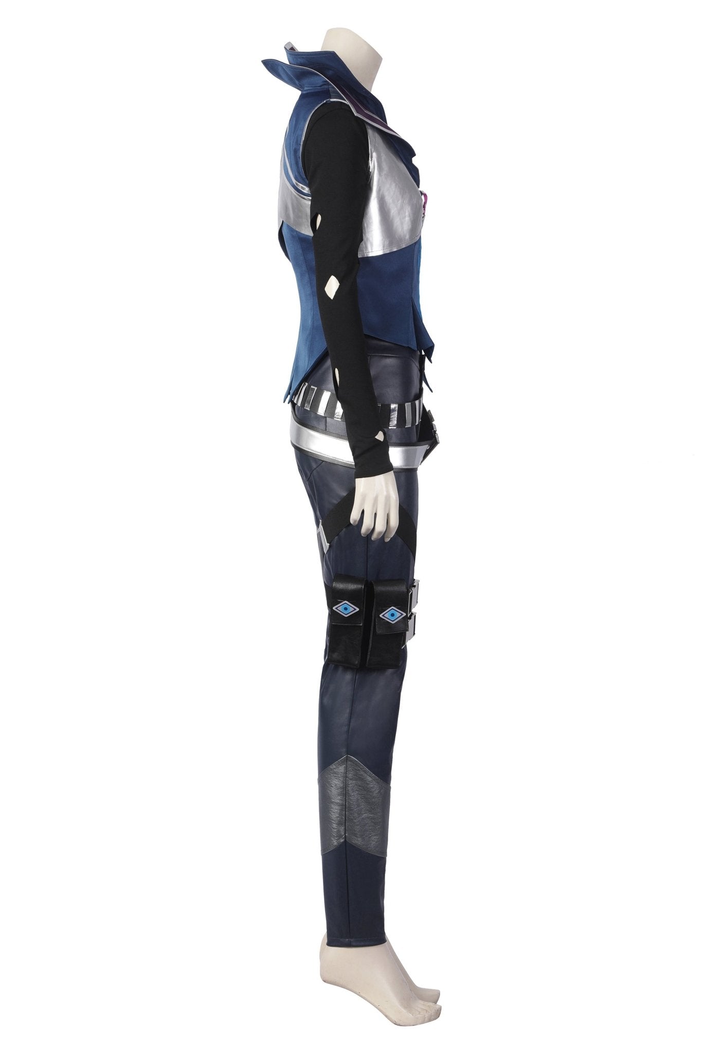Valorant Cosplay Costume - Fade Turkish Nightmare Hunter Outfit Game Cos Full Set - Coscosmos