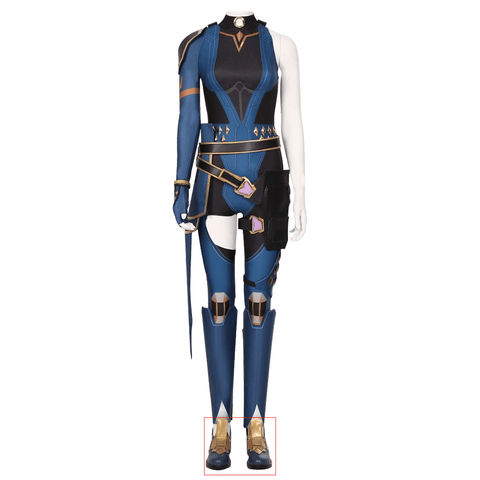 VALORANT Cosplay Raze Costume Full Set Game Character Role - Play Outfit Gaming Apparel - Coscosmos