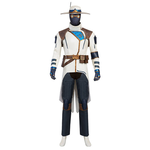 Valorant Cypher Halloween Cosplay Costume Set – Perfect for Game Fans and Cosplay Events - Coscosmos