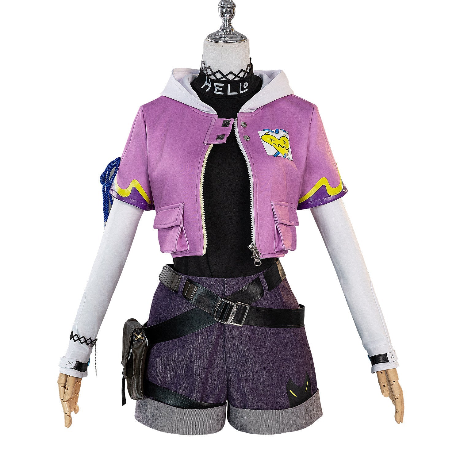 Valorant Eternal Dancers Cosplay Costume – Mourning Butterfly Valorant Game Anime Outfit for Women - Coscosmos