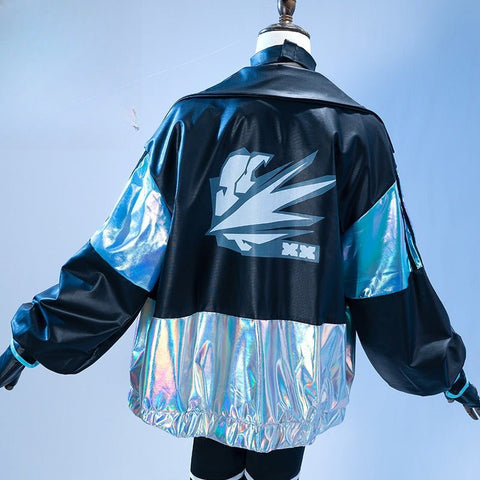 Valorant Jett Cosplay Full Set - Complete Premium Costume with Jacket & Pants - Coscosmos