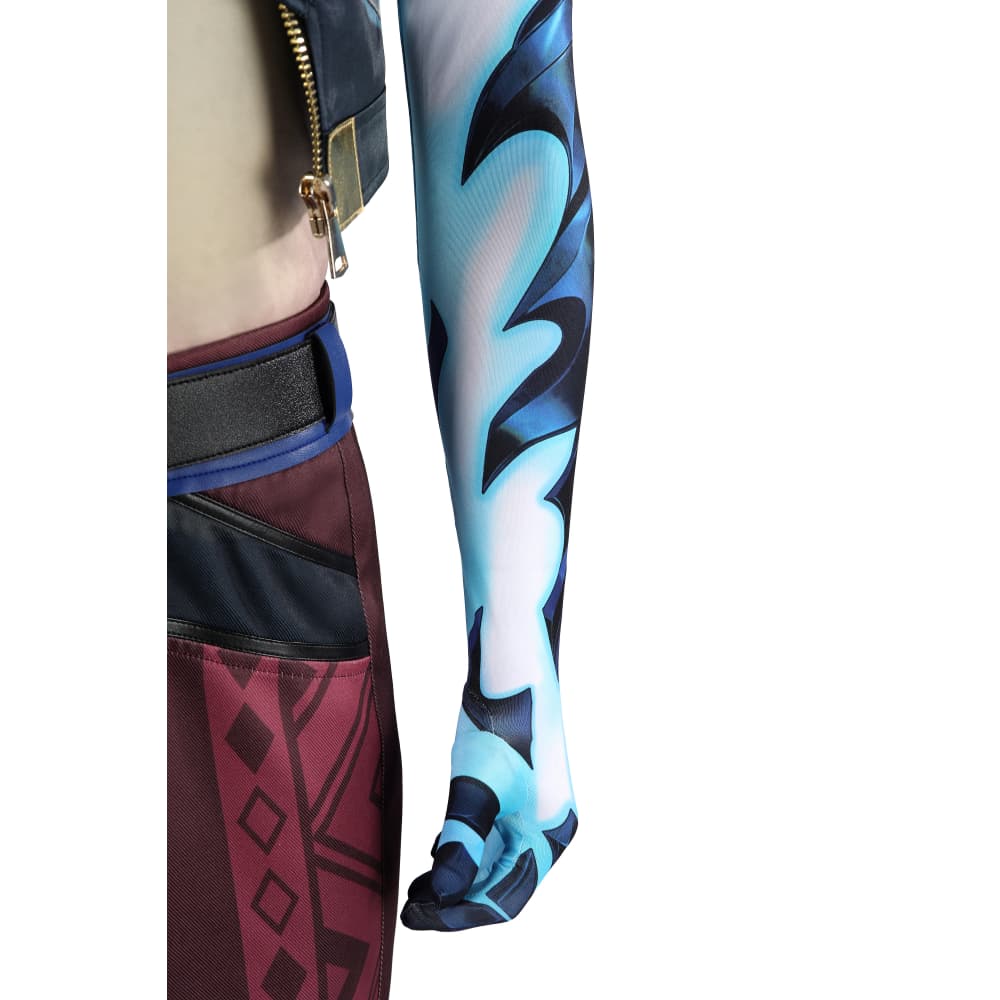 Valorant Jett “Reckoning” Cosplay Costume – Full Set for Conventions, Photoshoots & Roleplay - Coscosmos