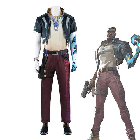 Valorant Jett “Reckoning” Cosplay Costume – Full Set for Conventions, Photoshoots & Roleplay - Coscosmos