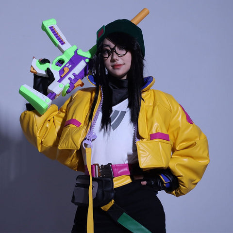 Valorant Killjoy Sentinel Halloween Cosplay Costume – Full Gothic Set for Cosplayers, Gamers, and Halloween Events - Coscosmos