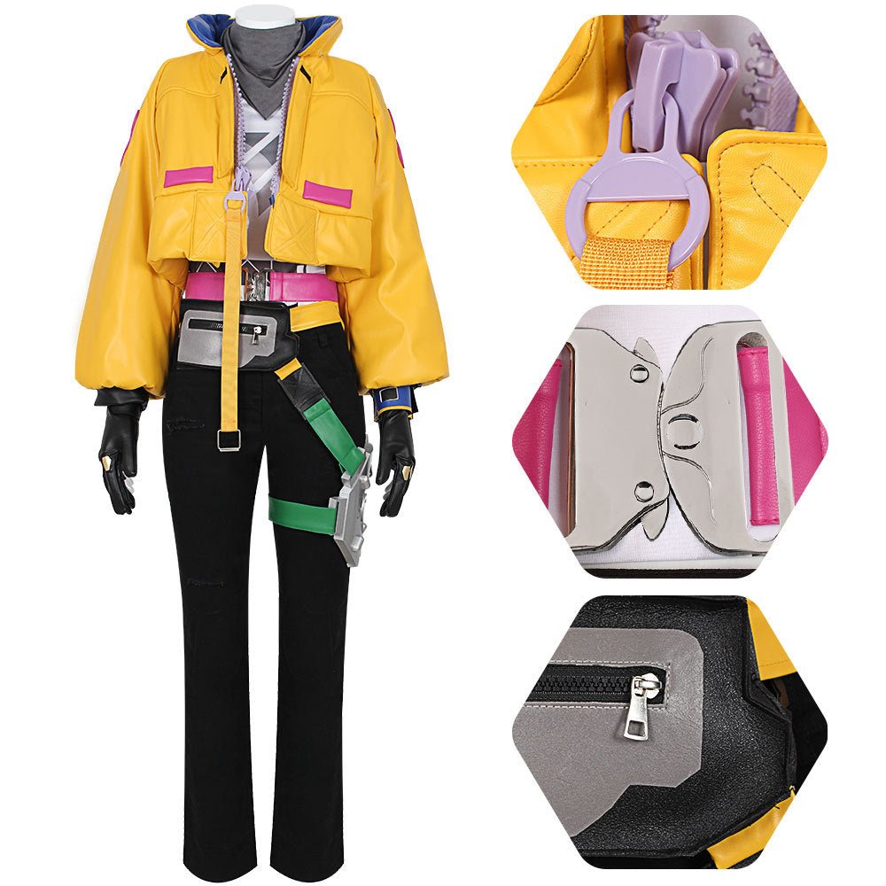 Valorant Killjoy Sentinel Halloween Cosplay Costume – Full Gothic Set for Cosplayers, Gamers, and Halloween Events - Coscosmos