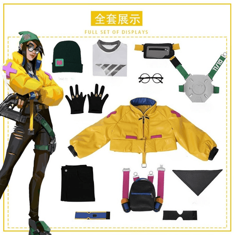 Valorant Killjoy Sentinel Halloween Cosplay Costume – Full Gothic Set for Cosplayers, Gamers, and Halloween Events - Coscosmos