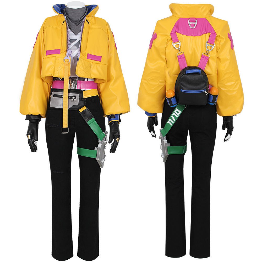 Valorant Killjoy Sentinel Halloween Cosplay Costume – Full Gothic Set for Cosplayers, Gamers, and Halloween Events - Coscosmos