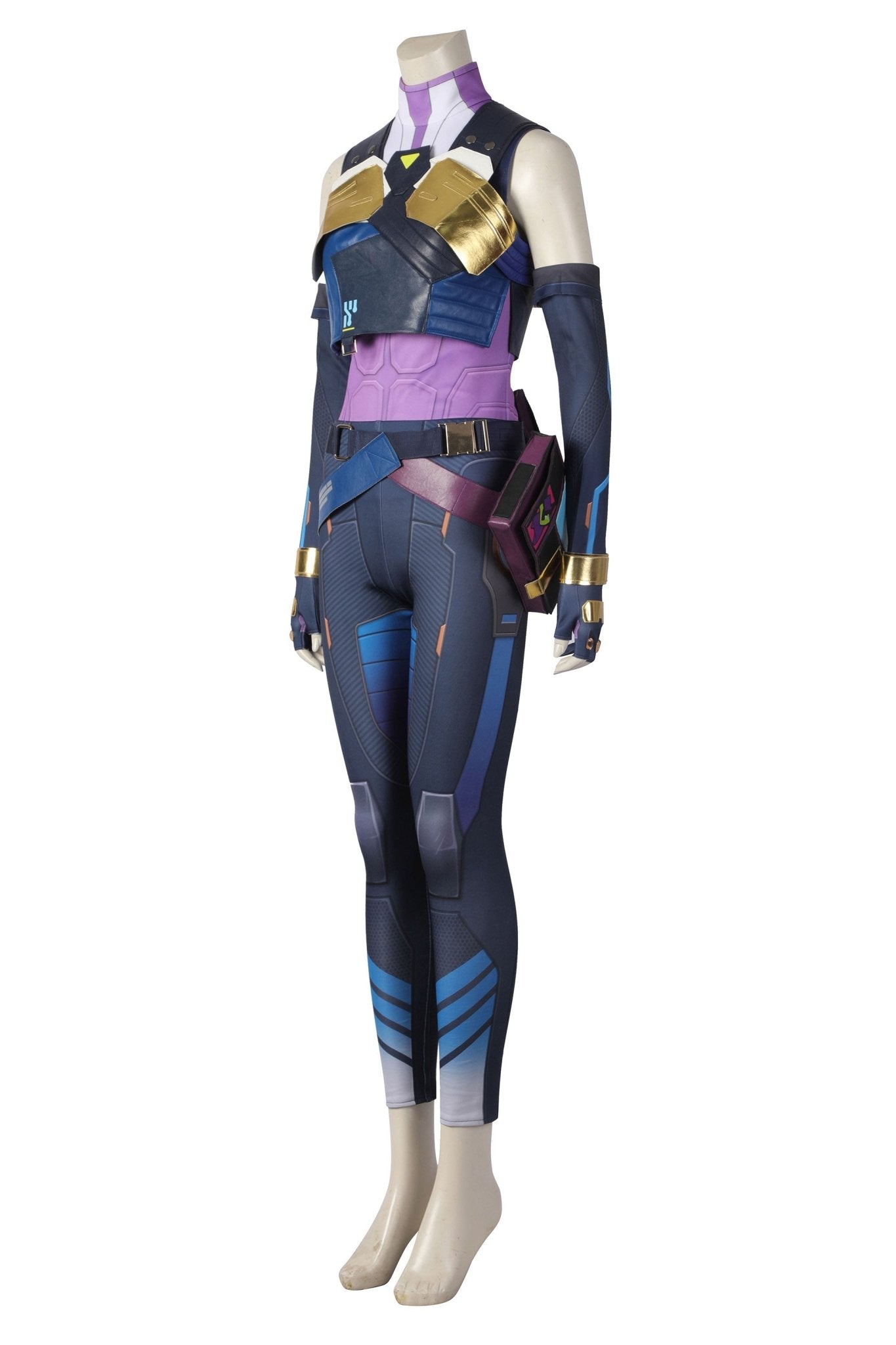 Valorant Neon Cosplay Full Costume Set - High - Quality Radiant Cosplay Outfit - Coscosmos