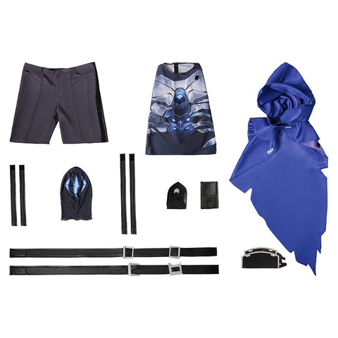 Valorant Omen Cosplay Costume - Premium Quality Game Character Outfit - Coscosmos