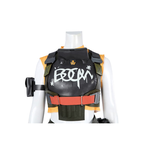 Valorant Raze Cosplay Costume - Authentic Shooting Game Character Outfit - Coscosmos