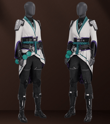 Valorant Sage Cosplay Costume – Premium Game - Inspired Cosplay Outfit for Men, Anime - Style Halloween Outfit for Fans - Coscosmos