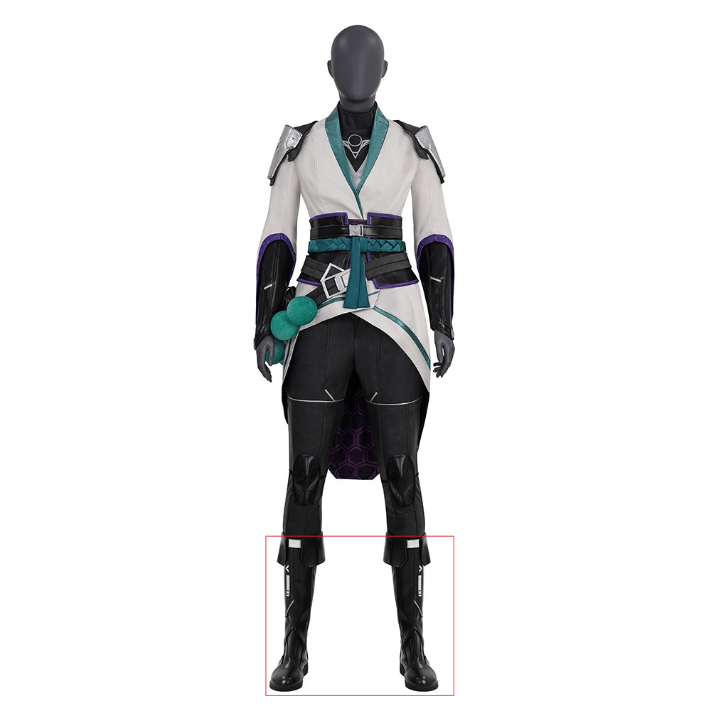 Valorant Sage Cosplay Costume – Premium Game - Inspired Cosplay Outfit for Men, Anime - Style Halloween Outfit for Fans - Coscosmos