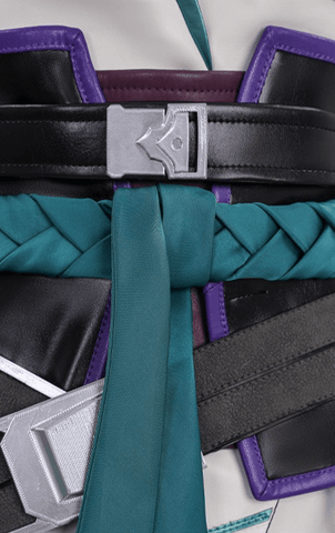 Valorant Sage Cosplay Costume – Premium Game - Inspired Cosplay Outfit for Men, Anime - Style Halloween Outfit for Fans - Coscosmos