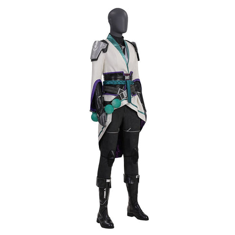 Valorant Sage Cosplay Costume – Premium Game - Inspired Cosplay Outfit for Men, Anime - Style Halloween Outfit for Fans - Coscosmos