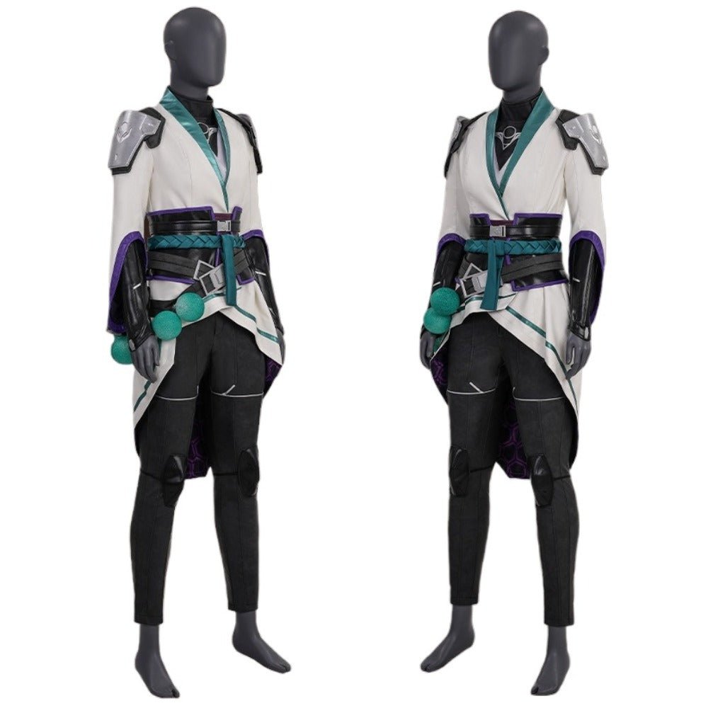 Valorant Sage Cosplay Costume – Premium Game - Inspired Cosplay Outfit for Men, Anime - Style Halloween Outfit for Fans - Coscosmos