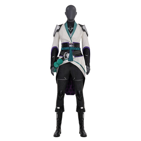 Valorant Sage Cosplay Costume – Premium Game - Inspired Cosplay Outfit for Men, Anime - Style Halloween Outfit for Fans - Coscosmos
