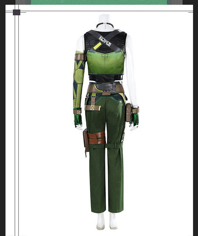 VALORANT Skye Cosplay Costume Full Outfit Set - Style Game Replica - Coscosmos