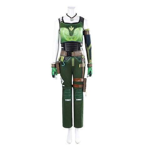 VALORANT Skye Cosplay Costume Full Outfit Set - Style Game Replica - Coscosmos