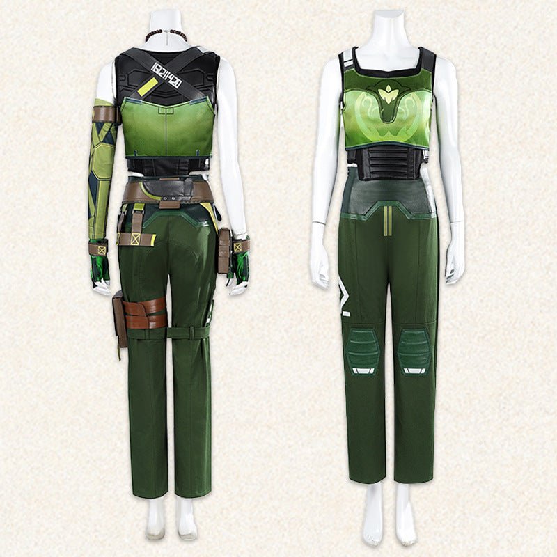 VALORANT Skye Cosplay Costume Full Outfit Set - Style Game Replica - Coscosmos