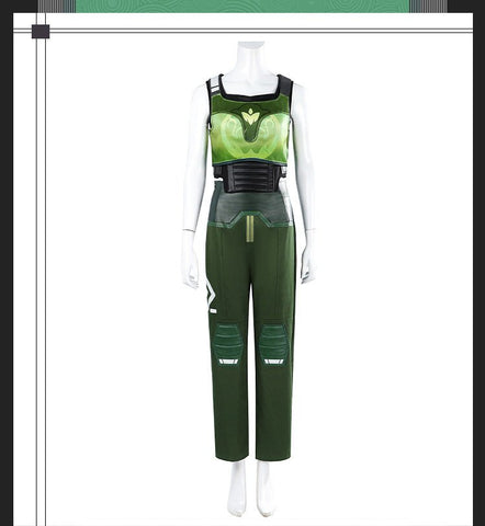 VALORANT Skye Cosplay Costume Full Outfit Set - Style Game Replica - Coscosmos