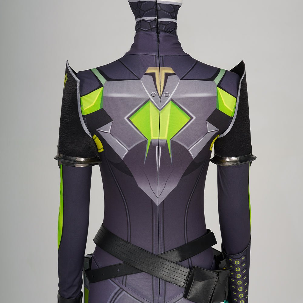 VALORANT Viper Cosplay Costume – Premium Snake - Themed Game Suit for Fans, Complete Set with Detailed Accessories for Role - Play Events - Coscosmos