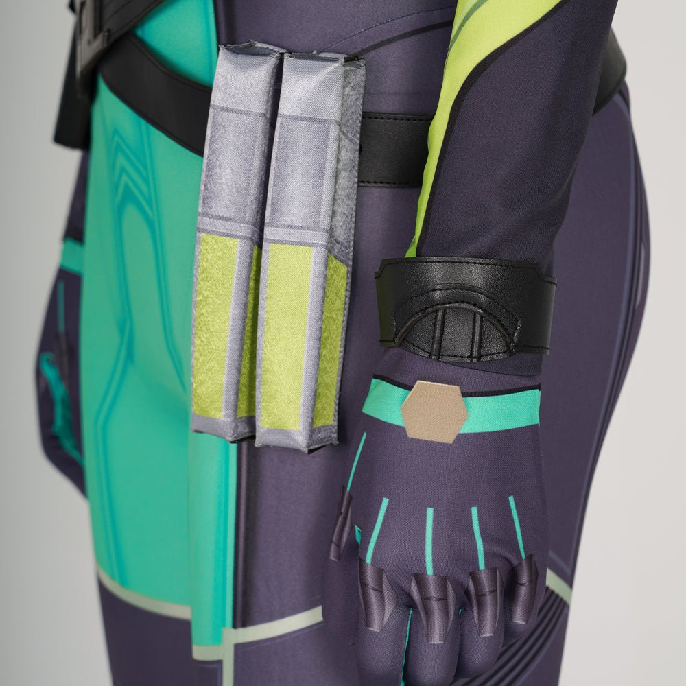 VALORANT Viper Cosplay Costume – Premium Snake - Themed Game Suit for Fans, Complete Set with Detailed Accessories for Role - Play Events - Coscosmos