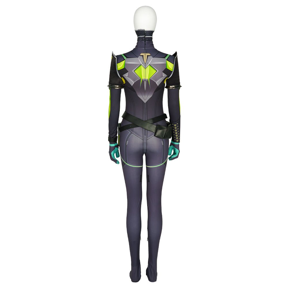 VALORANT Viper Cosplay Costume – Premium Snake - Themed Game Suit for Fans, Complete Set with Detailed Accessories for Role - Play Events - Coscosmos
