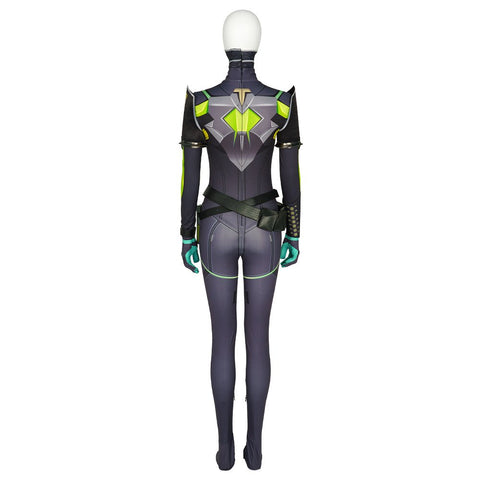 VALORANT Viper Cosplay Costume – Premium Snake - Themed Game Suit for Fans, Complete Set with Detailed Accessories for Role - Play Events - Coscosmos