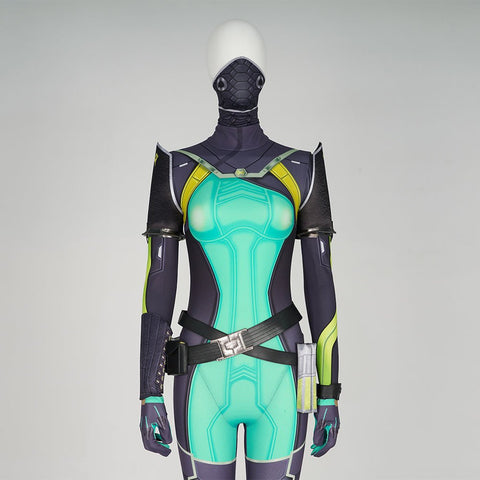 VALORANT Viper Cosplay Costume – Premium Snake - Themed Game Suit for Fans, Complete Set with Detailed Accessories for Role - Play Events - Coscosmos