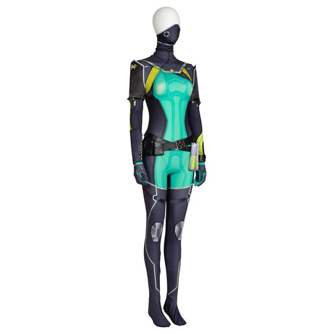 VALORANT Viper Cosplay Costume – Premium Snake - Themed Game Suit for Fans, Complete Set with Detailed Accessories for Role - Play Events - Coscosmos