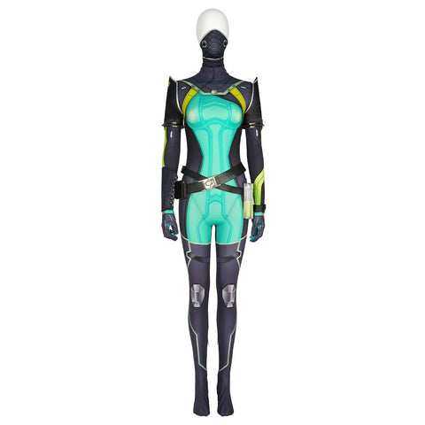 VALORANT Viper Cosplay Costume – Premium Snake - Themed Game Suit for Fans, Complete Set with Detailed Accessories for Role - Play Events - Coscosmos