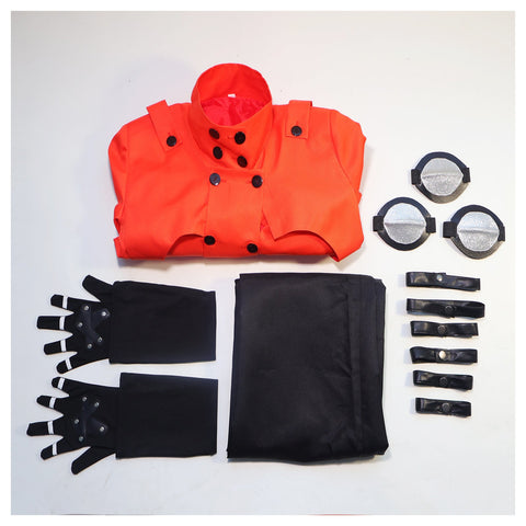 Vash the Stampede Trigun Cosplay Costume Full Set - Gunman Outfit for Anime Convention, Halloween, Cosplay Events - Coscosmos