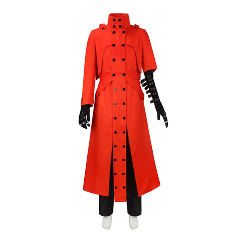 Vash the Stampede Trigun Cosplay Costume Full Set - Gunman Outfit for Anime Convention, Halloween, Cosplay Events - Coscosmos