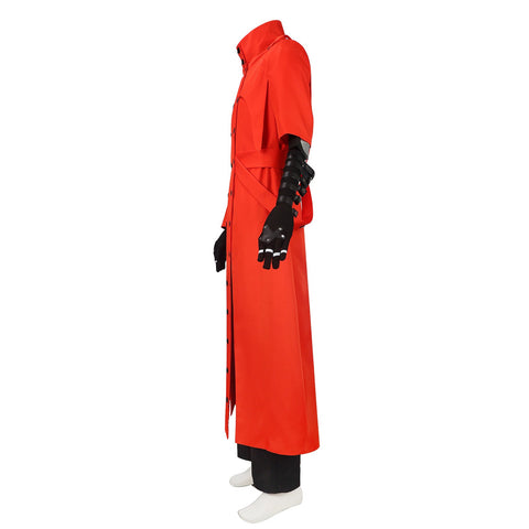 Vash the Stampede Trigun Cosplay Costume Full Set - Gunman Outfit for Anime Convention, Halloween, Cosplay Events - Coscosmos