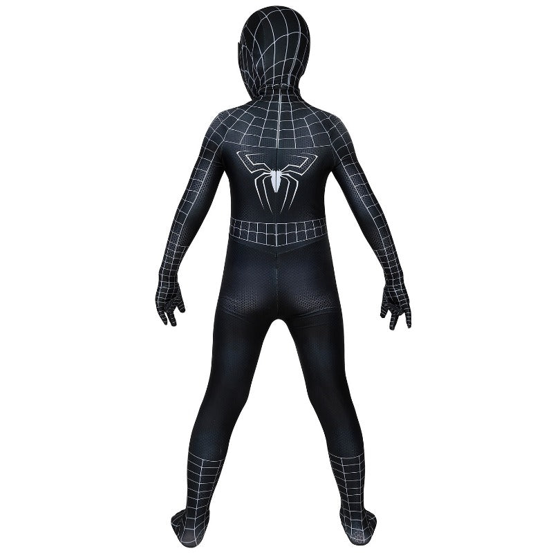 Venom Kids Cosplay Costume Eddie Brock Spider - Man 3 3D Printed Suit - Coscosmos