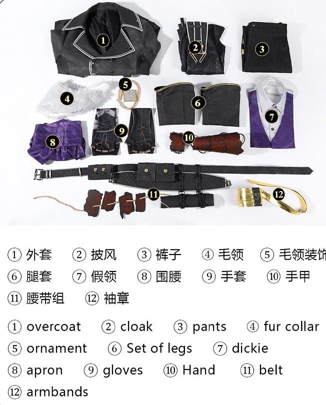 Verso Cosplay Costume from Light and Shadow: Expedition 33 - Official Game - Inspired Full Set - Coscosmos